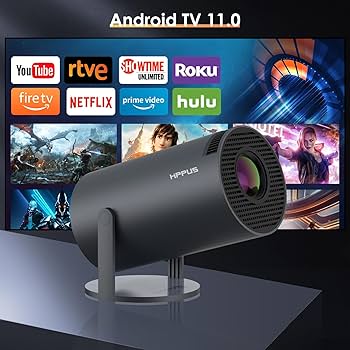 Amazon.co.jp: 【180°回転 & 自動台形補正】 Android TV 11.0